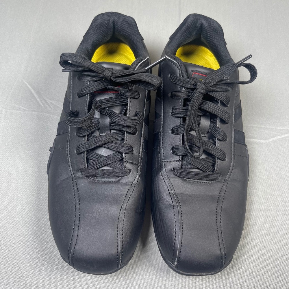 Eurostar Mike SR Mens Slip Resistant Work Shoes Size 9 Black Comfort Fit